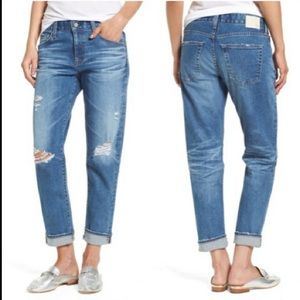AG Ex Boyfriend Cropped Slim Jeans
